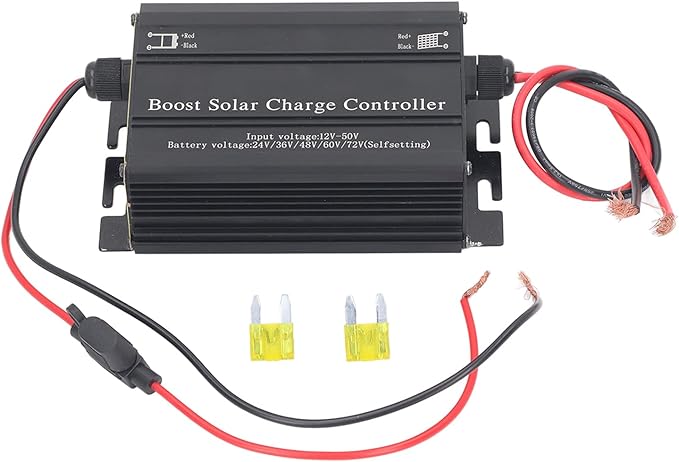 24V 36V 48V 60V 72V Solar Boost Controller MPPT 97% Efficiency Step Up Solar Battery Charging Controller for Vehicle