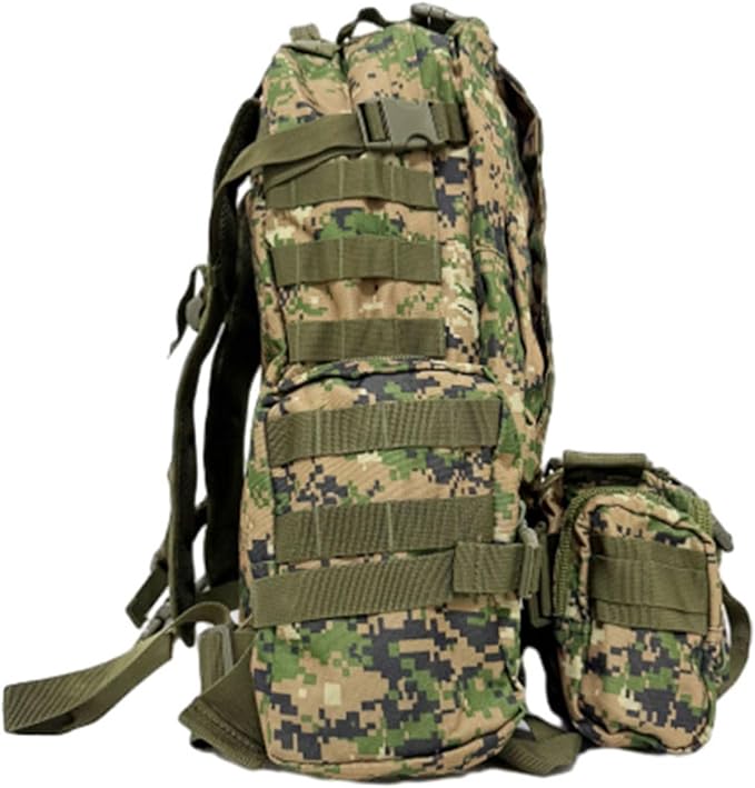 25L Military Tactical Backpack Assault Pack Detachable Molle Bag Large Outdoor Pack for Camping Hiking Hunting