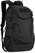 Tactical Bags &amp Packs 25L EDC Daypack Outdoor Hiking Military Rucksacks for Men Women (Black)