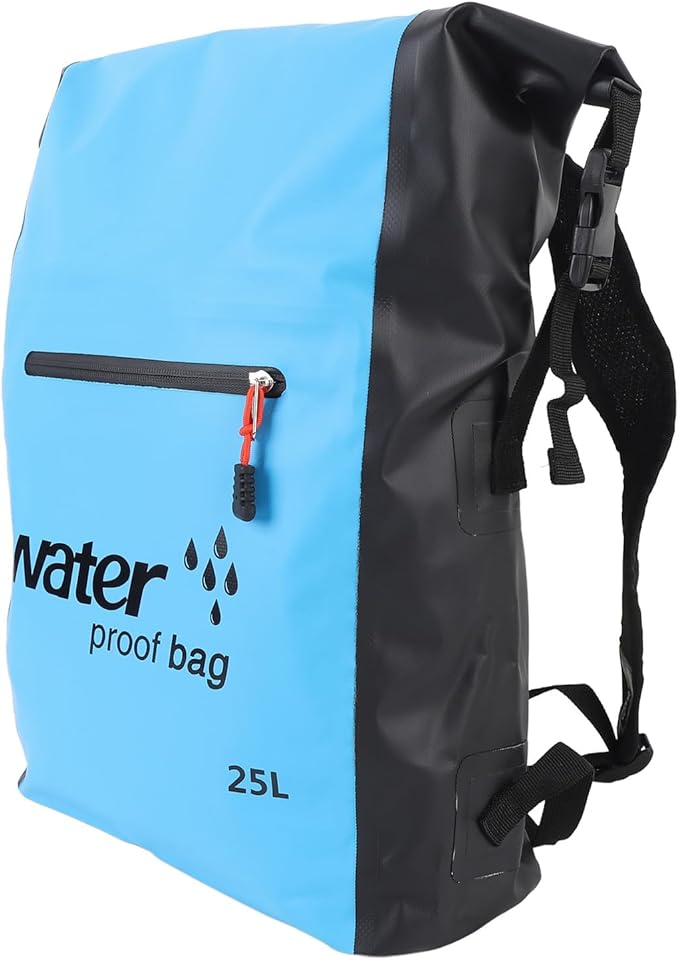 Alomejor 25L Water Resistant Dry Bag Wet Dry Separation Water Resistant Backpack for Outdoor Hiking Camping
