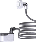 Portable outdoor shower high pressure water-saving showerhead 0.3mm water outlet quick-connect connector suitable for camping travel pet shower