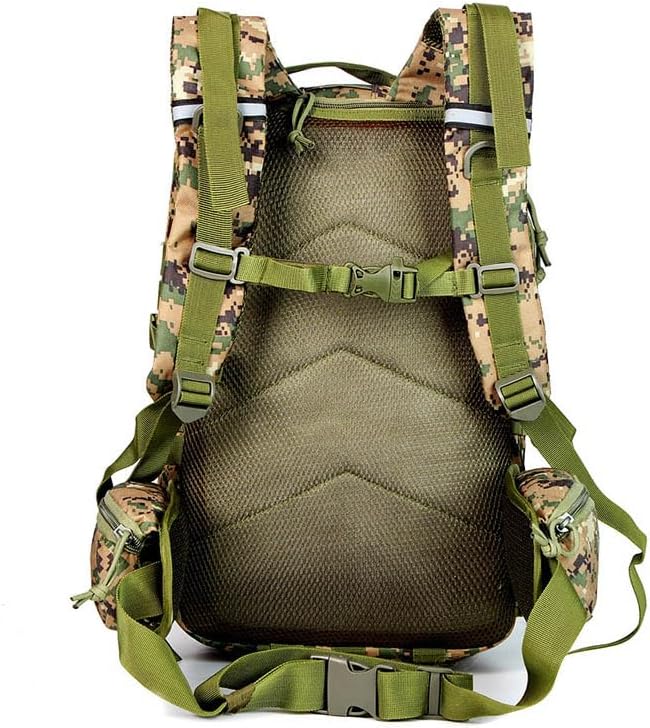 Outdoor Sports Pack Hiking Bag Rucksack Knapsack Combat Camouflage Tactical Backpack- Russia Camo