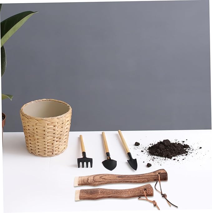 2pcs Short Wooden Axe Handle Replacement Curved for Hatchet Solid Wood Construction