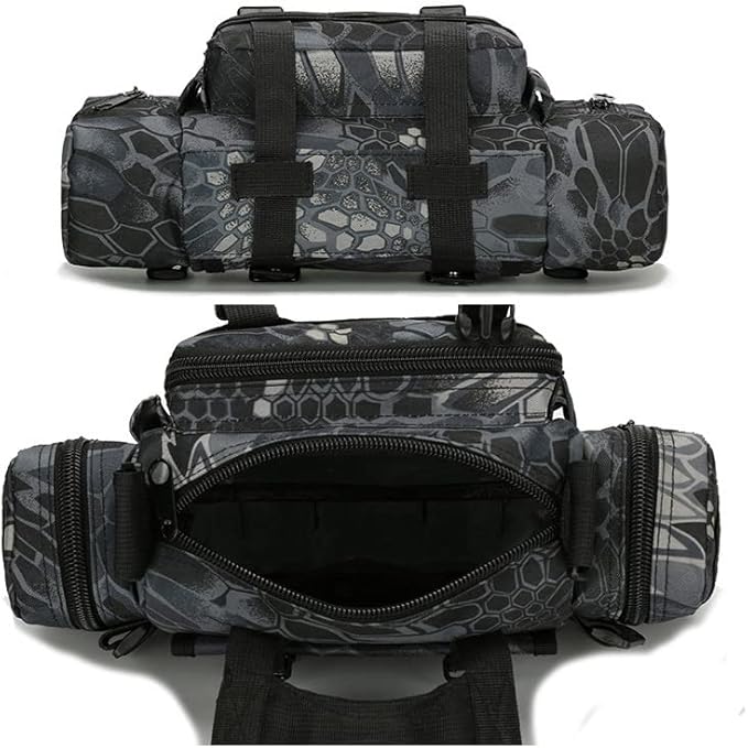 Outdoor Sports Hiking Pack Range Bag Molle Camouflage Tactical Camera Gear Bag - Tan