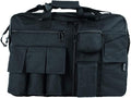 Black Tactical Cargo Bag - Military Style Rucksack Backpack Carry Case by Camo Outdoor