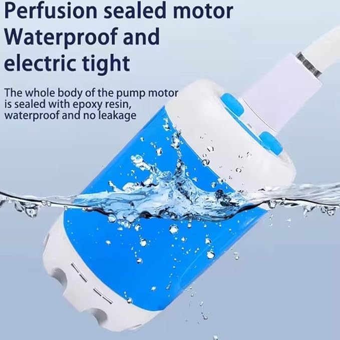 Portable Camping Shower Outdoor Camp Shower Pump Rechargeable Outdoor Shower Head Sprayer with Digital Display Rechargeable Electric Shower Pump for Camping Travel Car Washing