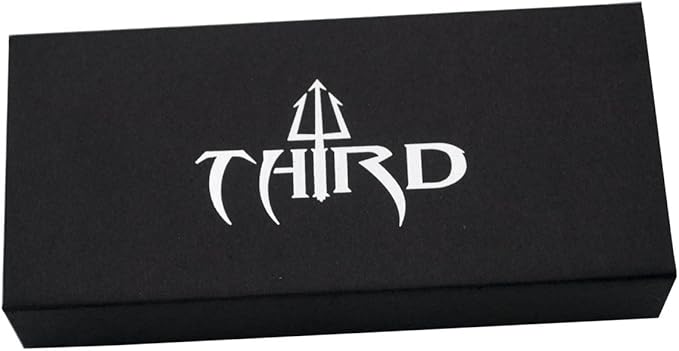 THIRD Rescue-Assisted Folding Knife 17576N Black Aluminium Handle 10.5 cm Black Stainless Steel Blade. with Clip and Presentation Box.