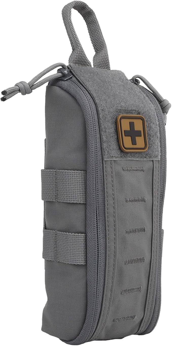 First Aid Kit MOLLE Waist Belt Bag Hunting Vest Outdoor Quick Response Tactical Medical Pouch