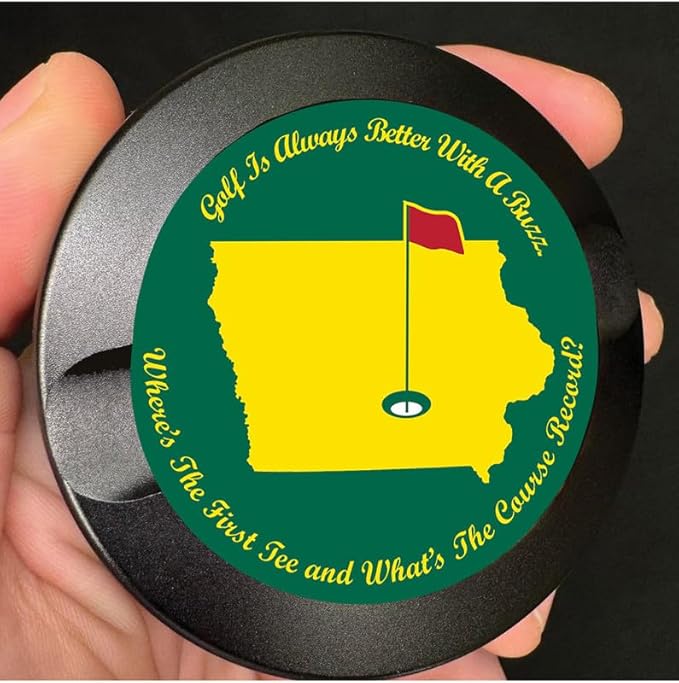 Brotherhood Metal Zyn Container - Metal Zyn Holder - Zyn Metal Can - Metal Container for Zyn Holder - Metal Zyn Can Golf Gifts for Him - Zyn Containers for Golf - Iowa