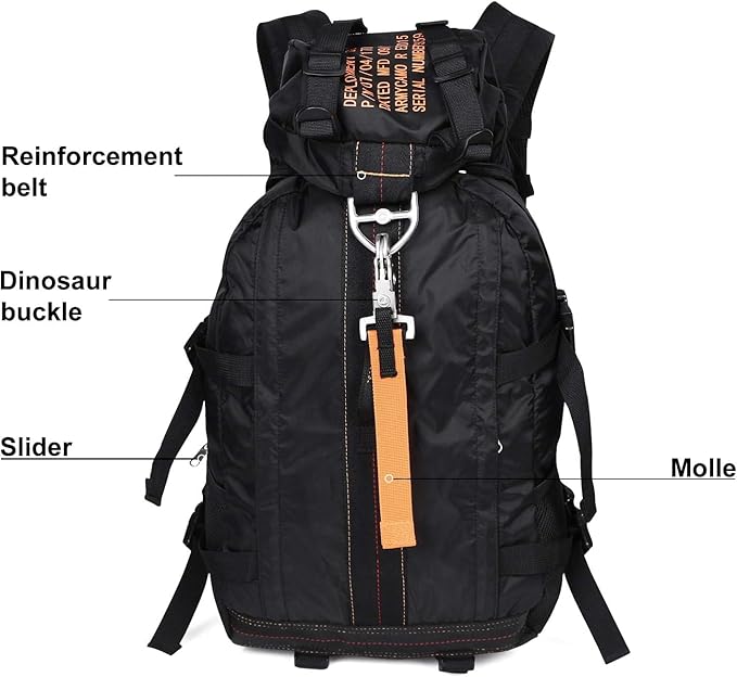 AIR FORCE Parachute Buckles Hook Rucksacks Tactical Backpack Deployment Bag