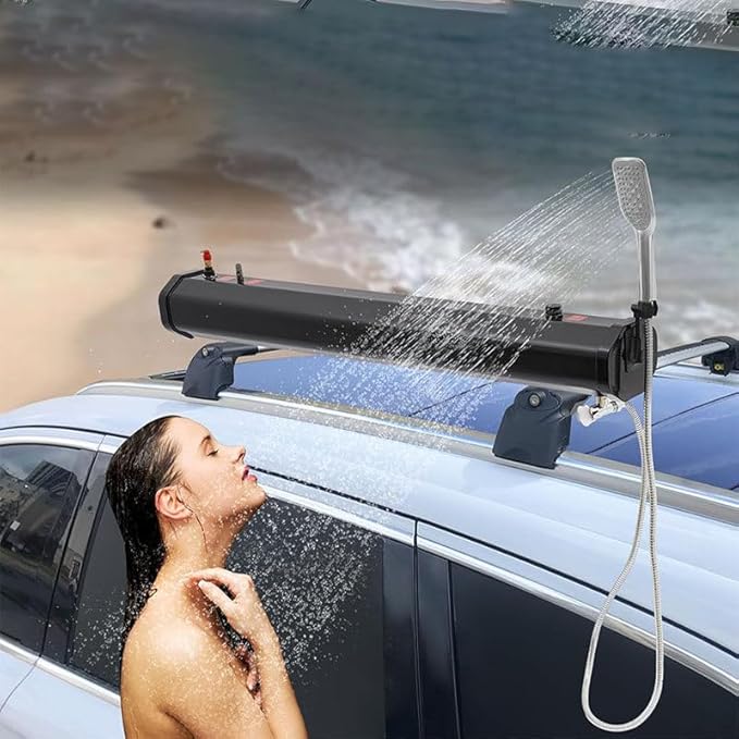 Roof Rack Water Tank Water Storage for Vehicles 20/30 L Aluminum Tank with high Pressure Connection for Trunks Roll bar Crossbar20L/5.28Gal