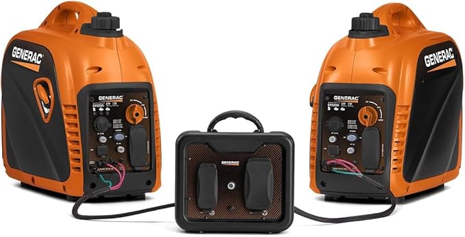 Generac 7118 Parallel Kit for GP2200i and GP2500i Inverter Generators - Double Your Power - Portable and Versatile
