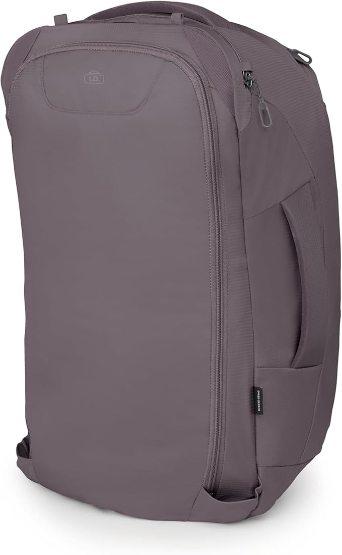 Osprey Fairview 40L Women's Travel Backpack - Carry On Bag with Laptop Sleeve and Toiletry Pocket Graphite Purple