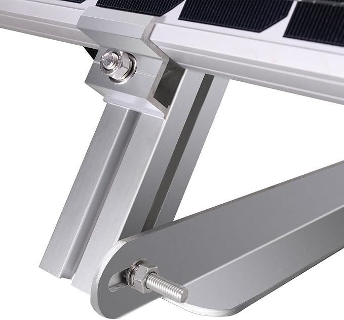 Renogy Solar Panel Side of Pole Mount for 50W/100W Solar Panel (Mount only) for Flat Surface Off-Grid Systems and Panels Up to 100W
