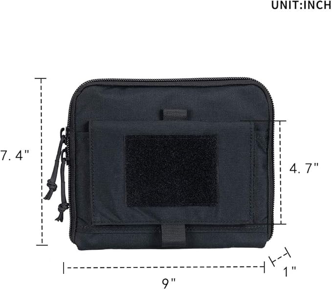 EXCELLENT ELITE SPANKER Tactical Molle Admin Pouch EDC EMT Utility Tool Bag Military Waist Organizer Pouches