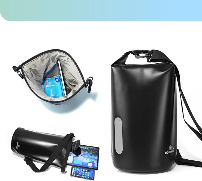 EMP Proof Faraday Bags - Black 5L Waterproof EMP Protection Faraday Bag RFID Signal Blocking Shield EMP Bag For Electronic Products Security Protect Data Devices From Hacking Tracking