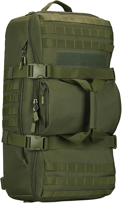 Tactical Travel Backpack 60L Military MOLLE Duffel Bag 3 in 1 Military Backpack Travel Duffle Bag