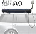 Pressurized Water Tank Road Camping Shower Roof Rack Mount Road Shower with Water Pipe &amp Shower Head Outdoor Activities Water Supply for SUV Sedans RV Trucks 20L