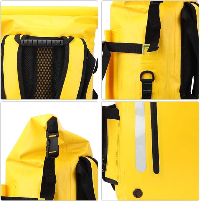 EVTSCAN Waterproof Dry Bag 30L Waterproof Diving Bag Snorkeling Backpack Equipment for Swimming River Tracing Drifting Dry Wet Separation