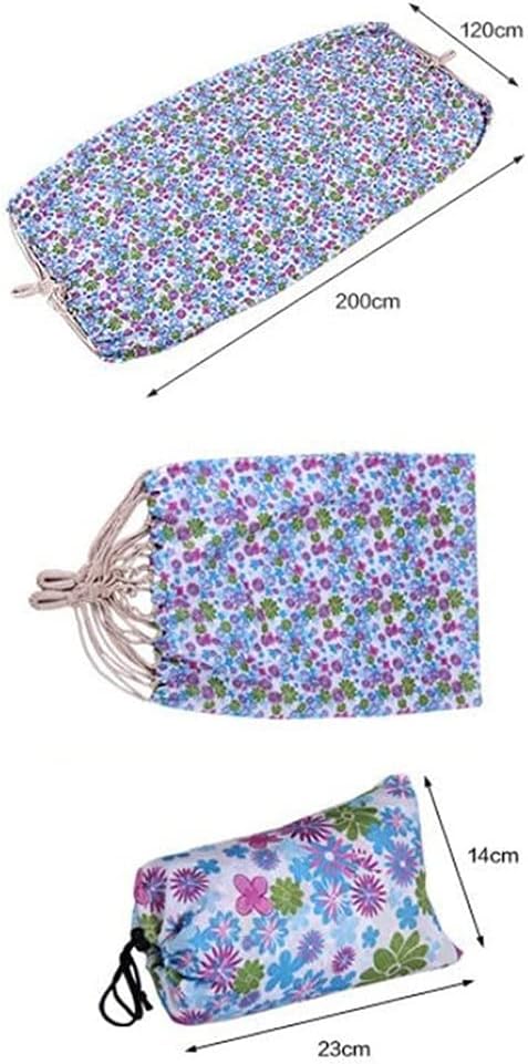 Portable Hammock Portable Outdoor Oxford Cloth Single Widened Hammock Color Printing Leisure Swing for Backpacking Beach (Color : C)