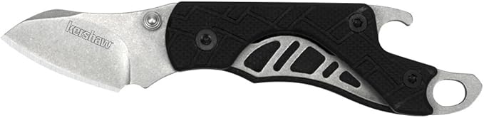 Kershaw Shuffle DIY Compact Multifunction Pocket Knife (8720) 2.4 Inch 8Cr13MoV Steel Blade 3.5 oz.Gray &amp Cinder Multi-Function Folding Pocketknife (1025) 1.4 Inch 3Cr13 Stonewashed Blade