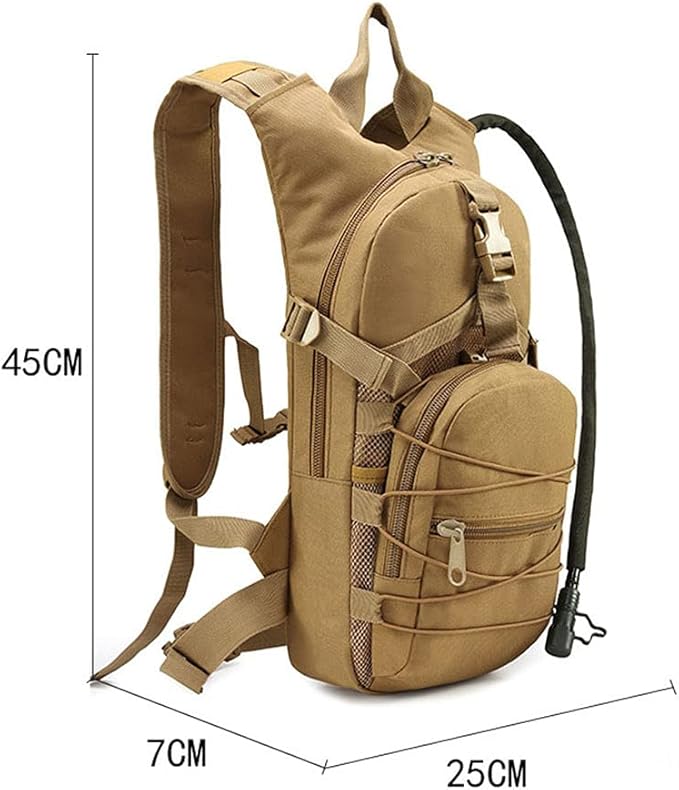 Outdoor Sports Hiking Bag Tactical Assault Combat Camouflage Tactical Water Pack Hydration Pack