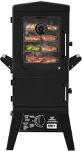 Large Vertical Propane Smoker with Cover &amp 4 Cooking Grates Large Cooking Space Heavy Duty &amp Weather-Resistant for OutdoorSmoke RibsBrisketChicken