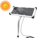 10W Solar Panel Kit FM123 Fit for Mighty Mule GTO PRO Gate Opener Parts MM571W MM371W 571W MM271 371 MM371W MM360 MM262 560 MM560 MM562 FM350 MM260 MM560 FM200 FM350 FM500 FM502 FM700 &amp More