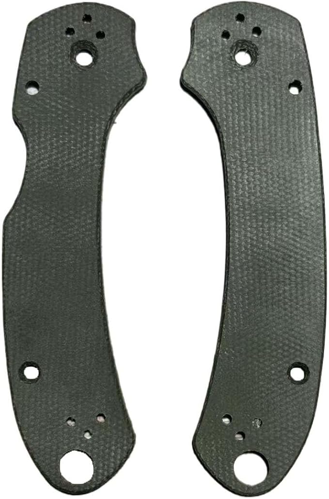 1 Pair Custom Linen Micarta Scales Replacement Fits for C223 Para3(Green)