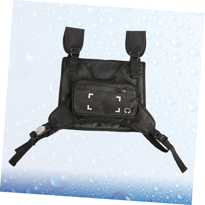 SAFIGLE Men's Tactical Chest Bag Waterproof Multi-functional Outdoor Backpack Mobile Phone Storage Random Pattern for Cycling and Hiking