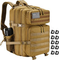 45L Tactical Backpack for Men Women Military Assault Pack with MOLLE Large 3 Day Bug Out Bag for Hiking Camping