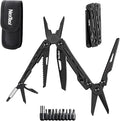 NexTool Multitool 11 in 1 Multi Tool with Needle Nose Pliers Scissors and Screwdriver Bits Stainless Steel Multi Tool Pocket Knife with Safety Locking for CampingFishingHiking Mens Gifts Unique