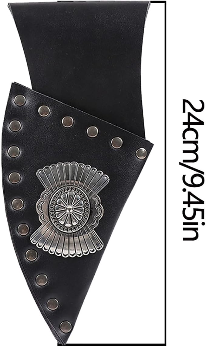 PU Leather Axe Blade Case Axe Sheath Holder with Waist Holster for Outdoor Camping Blade Protection