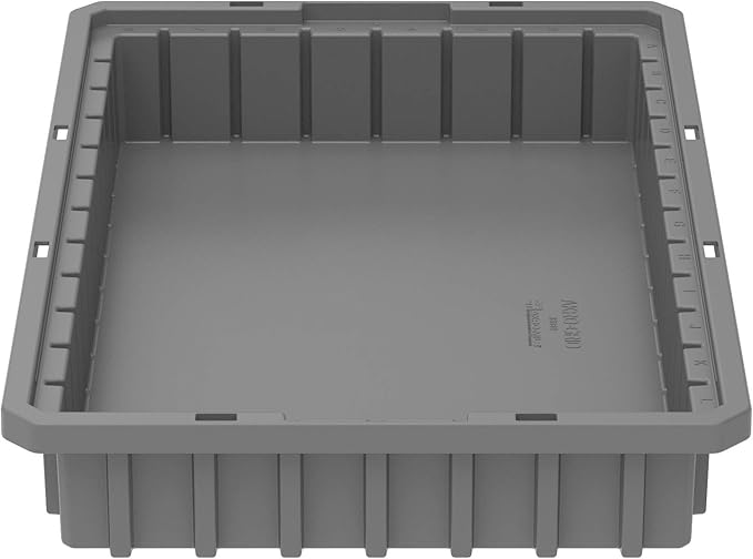 Akro-Mils 33162GREY Akro-Grid Dividable Box (12 Pack) Gray