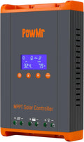 MPPT Solar Charge Controller 60AMP for 12V/24V/36V/48V Auto MAX 160V 2800W Input 150V w/LCD Display for Lead-Acid Lithium Battery -- Parallel Version