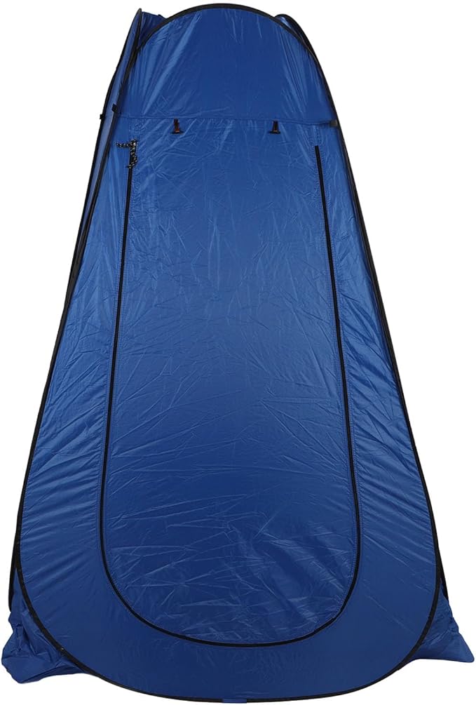 RiToEasysports Shower TentOutdoor Camping Toilet Tent Dressing Changing Room with 2 Windows for Hiking Beach Picnic Fishing