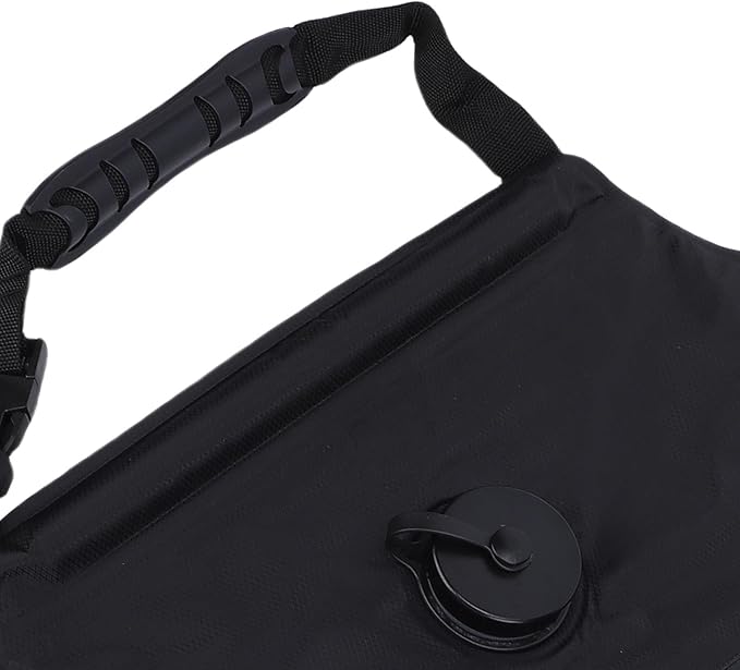 Fockety Solar Shower Bag 20L Large Capacity Solar Heating Camping Shower Bag Solar Bath Bag with Switchable Shower Head for Car Outdoor Beach Swimming