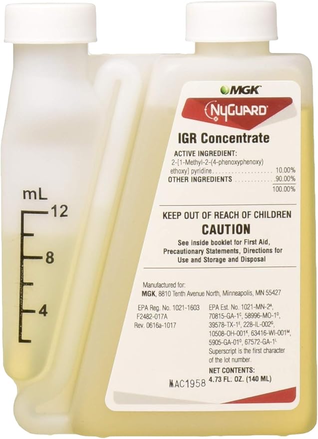 MGK NyGuard IGR Insecticide Concentrate + ZOECON Exciter Pyrethrum Solution
