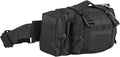 FOX OUTDOOR PRODUCTS Modular Deployment Bag | Tactical Waist Pack Go-Bag &amp Pack Attachment with Organizer Pockets &amp Webbing