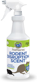 NoHarm Scent Ready to Use | Send Mice and Rats Away | Safe Indoor/Outdoor Use | 32 oz.