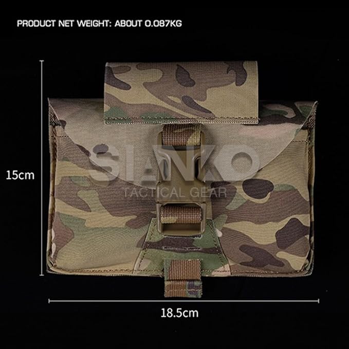 Outdoor Tactical MOLLE IFAK Pouch/Medical First Aid Kit/Quick Release Elastic Adjustable EMT Bag For Hunting Airsoft Camping Biking Hiking