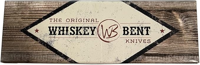 WHISKEY BENT HAT CO. Traditional Canoe Folding Knife 3.63 Closed Length 440C Stainless Steel Blades (Desert Bead)