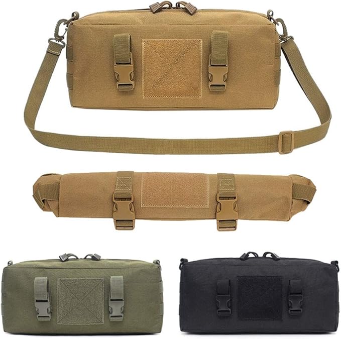 Sunnystacticalgear Outdoor Sports Hiking Sling Pack Camouflage Tactical Molle Shoulder Bag - Tan