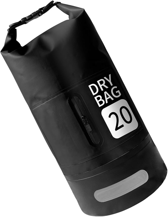 20L Dry Bag with Adjustable Shoulder Strap Water Proof Bag Dry Packs Water Proof Pack Sacks for Swimming Rafting Diving