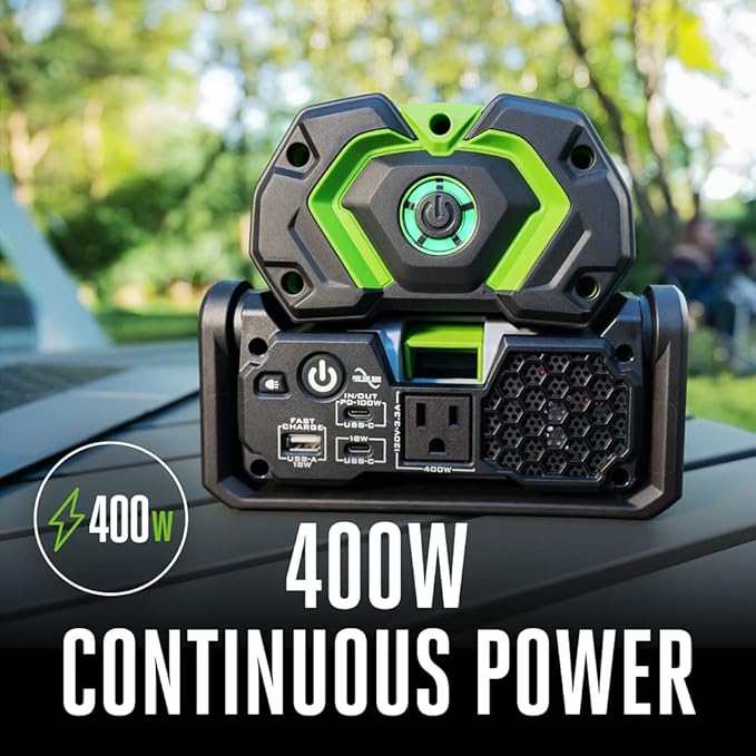 EGO Power+ Portable Inverter 400W Power Inverter Generator Quiet. Includes 56V 4.0Ah Battery and Charger - PAD5003
