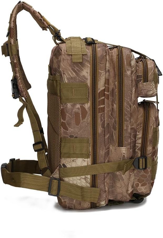 Military Tactical Backpack Outdoor Travel 20-35L Waterproof Oxford Army Breathable Daypack Bag for Hiking Sports (Fg 20-35L)