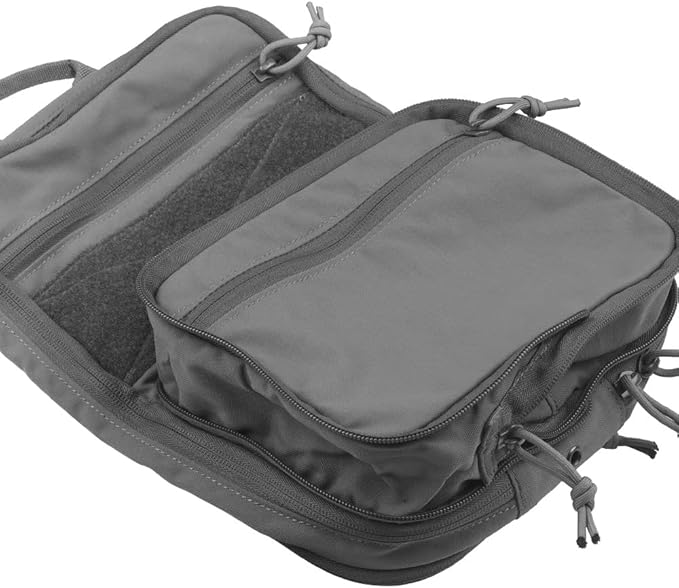 Tactical Expandable MOLLE Backpack - Durable Nylon Spacious with Organized Pockets - for Traveling Hiking Hunting(Brown)