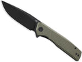 IOI Scout I20532 Folding Pocket Knife for Men 3.62 EdgeD2 Black Titanium PVD Blade FRN Handle Lightweight EDC Knife with Liner Lock and Custom Left-Side Clip Great for Everyday Carry Work Outdo