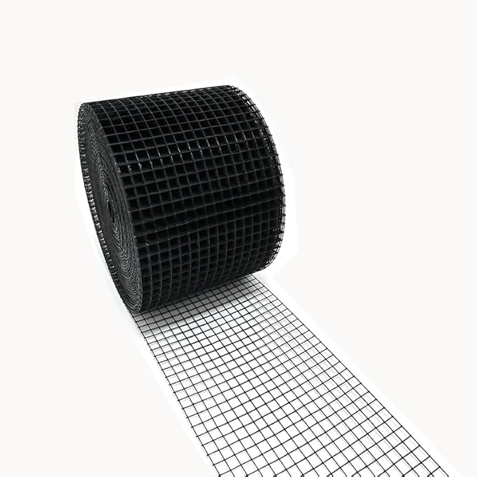 Solar Panel Bird Proof Cover Black Heavy-Duty PVC 1/2 inch 6in * 50FT Bird Proof Rolling net kit Solar Panel Animal Protection Device can Prevent Pigeons and Birds from Entering The Room