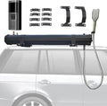 30L Self-Pressurized Water Tank with Shower Head and 1.5m Hose for Camping Showers Solar Roof Rack Mount Road Shower for Trucks &amp Off Road Vehicles